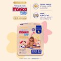 FRALDA TURMA MÔNICA BABY PREMIUM TAMANHO XXG COM 22 UNIDADES