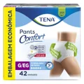 ROUPA ÍNTIMA TENA PANTS CONFORT G/EG 42 UNIDADES