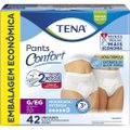ROUPA ÍNTIMA TENA PANTS CONFORT G/EG 42 UNIDADES