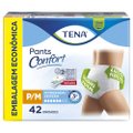 ROUPA ÍNTIMA TENA PANTS CONFORT P/M 42 UNIDADES