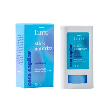 CERA CAPILAR EM STICK ANTIFRIZZ PANVEL LUME 15G