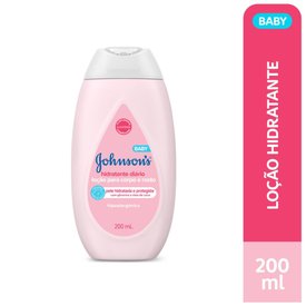 LOÇÃO HIDRATANTE JOHNSONS BABY USO DIÁRIO 200ML