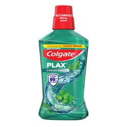 Enxaguante Bucal Colgate Plax Fresh Mint Zero Alcool 500ml
