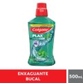 ENXAGUANTE BUCAL COLGATE PLAX FRESH MINT LEVE 500ML PAGUE 350ML