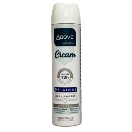 DESODORANTE AEROSSOL ABOVE WOMEN CREAM ORIGINAL 150ML