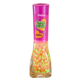 ESMALTE DAILUS TRAGO CONFETES COPO CHEIO E CORAÇÃO VAZIO 8ML