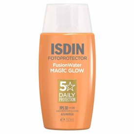 PROTETOR SOLAR FACIAL ISDIN FUSION WATER MAGIC GLOW FPS30 50ML