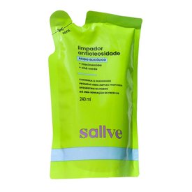 REFIL LIMPADOR FACIAL ANTIOLEOSIDADE SALLVE 240ML