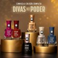 ESMALTE RISQUÉ DIAMOND GEL DIVAS NO PODER GOLDEN DIVA METÁLICO 9,5ML