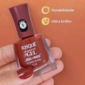 ESMALTE RISQUÉ DIAMOND GEL DIVAS NO PODER DESFILANDO EM MILÃO CREMOSO 9,5ML
