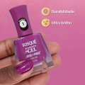 ESMALTE RISQUÉ DIAMOND GEL DIVAS NO PODER PURO LUXO CREMOSO 9,5ML