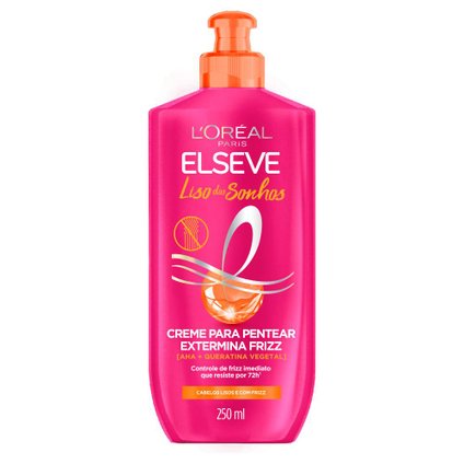 CREME PARA PENTEAR ELSEVE L'ORÉAL PARIS LISO DOS SONHOS 250ML