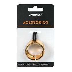 Elastico De Cabelo Metal - Dourado - Coleção Fim De Ano - Edição Limitada Panvel Acessórios