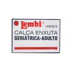 Calça Enxuta Geriatrica Tam 56/58