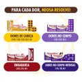 NEOSALDINA MUSCULAR DIPIRONA 300MG + CITRATO DE ORFENADRINA 35MG + CAFEÍNA 50MG 20 COMPRIMIDOS