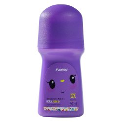 Desodorante Roll On Infantil Sem Alumínio Floral Panvel 50ml