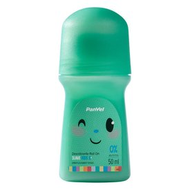DESODORANTE ROLL ON INFANTIL SEM ALUMÍNIO SUAVE PANVEL 50ML