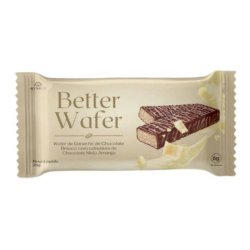 Biscoito Wafer Better Life Chocolate Branco 6g