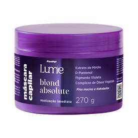 MÁSCARA CAPILAR MATIZADORA BLOND ABSOLUTE PANVEL LUME 270G