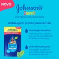 SHAMPOO E CONDICIONADOR JOHNSON'S KIDS 2 EM 1 180ML - REFIL