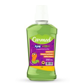 ENXAGUANTE BUCAL CARMED FINI MINHOCAS 250ML