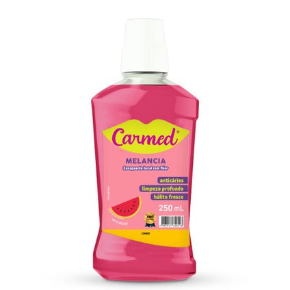 ENXAGUATÓRIO BUCAL CARMED MELANCIA 250ML