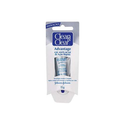 CLEAN CLEAR GEL ANTI-ACNE AÇÃO RÁPIDA 15G