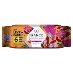 Kit Sabonete Em Barra Francis Brasilidades Manga Rosa 6 Unidades 80g Cada