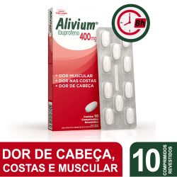 Alivium 400mg 10 Comprimidos