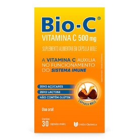SUPLEMENTO ALIMENTAR VITAMINA C BIO C 500MG 30 CÁPSULAS