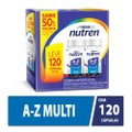 KIT SUPLEMENTO ALIMENTAR NUTREN MULTIVITAMÍNICO A-Z 120 CÁPSULAS
