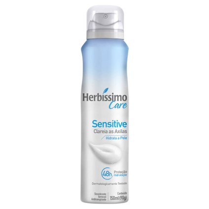 DESODORANTE AEROSOL HERBÍSSIMO CARE SENSITIVE 150ML