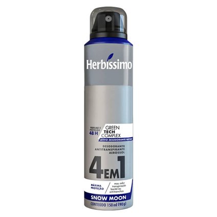 DESODORANTE AEROSOL HERBÍSSIMO SNOW MOON 150ML
