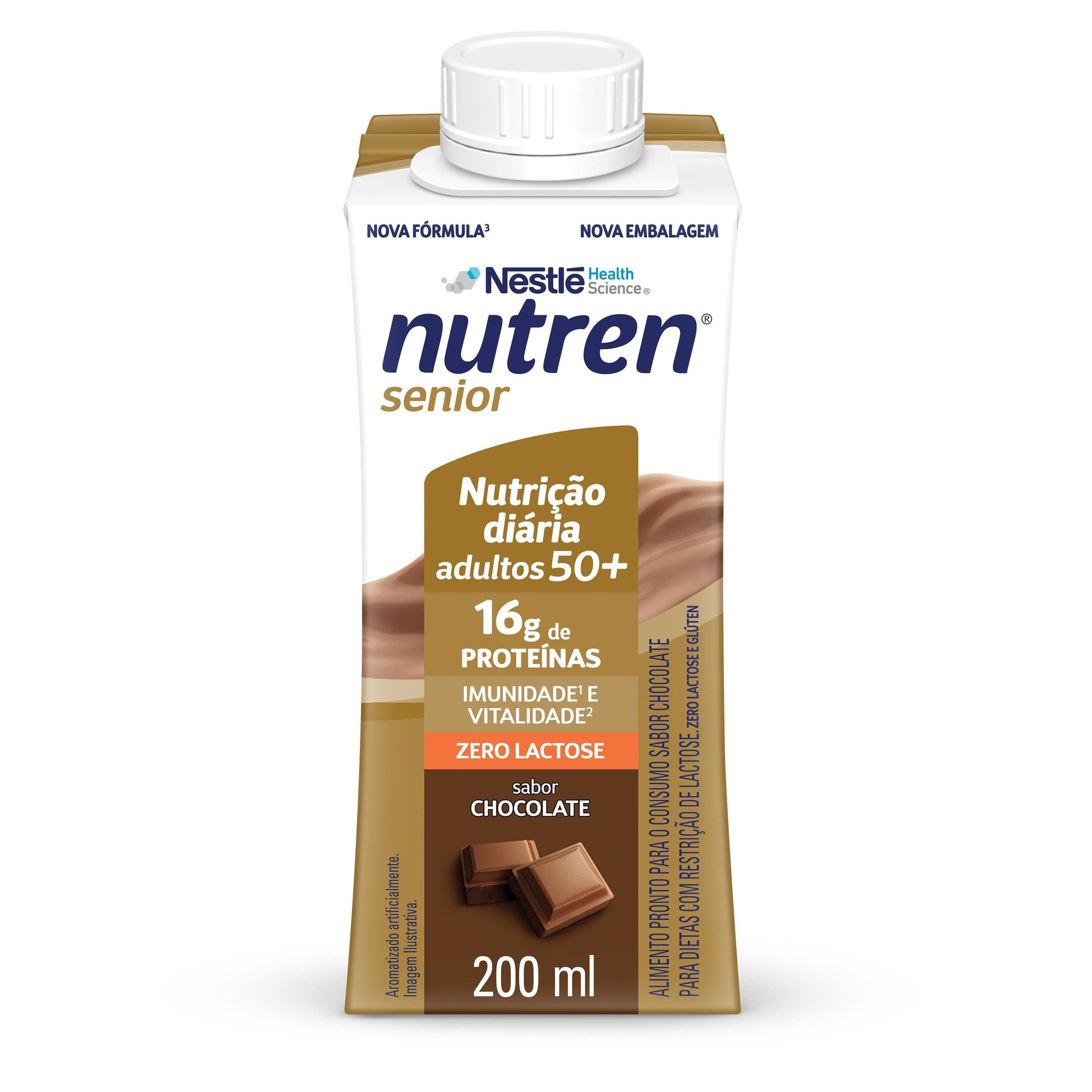 Complemento Alimentar Nutren Senior Chocolate 200ml