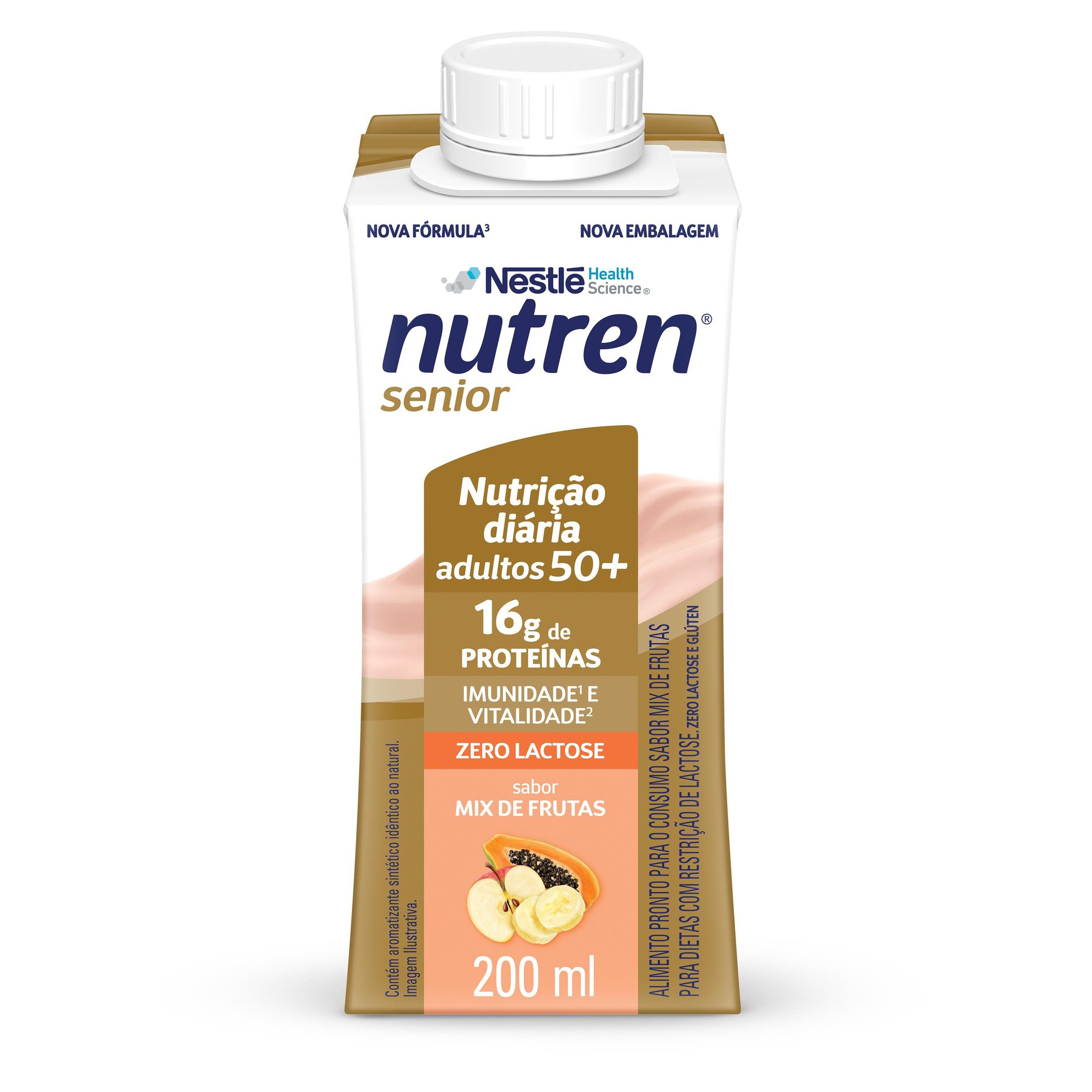 Complemento Alimentar Nutren Senior Mix Frutas 200ml