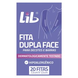 Fita Para Seios Lib Dupla Face Tamanho Único 1 Par