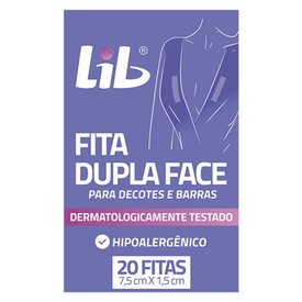 FITA DUPLA FACE LIB PARA DECOTES E BARRAS TAMANHO ÚNICO