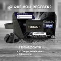 KIT CARGA PARA APARELHO DE BARBEAR GILLETTE MACH3 CARBONO 10 UNIDADES + NECESSAIRE