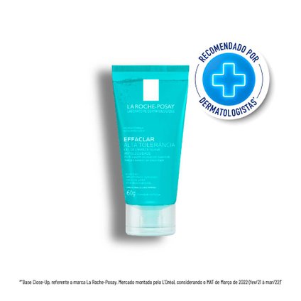 GEL DE LIMPEZA FACIAL LA ROCHE POSAY EFFACLAR ALTA TOLERÂNCIA 60G