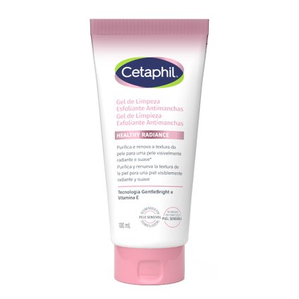 GEL DE LIMPEZA FACIAL ESFOLIANTE ANTIMANCHAS CETAPHIL HEALTHY RADIANCE 100ML