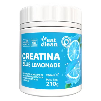 CREATINA EAT CLEAN BLUE LEMONADE 210G 