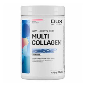 COLÁGENO MULTI COLLAGEN DUX NUTRITION FRUTAS VERMELHAS 475G