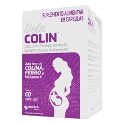 Suplemento Alimentar Dela Colin Supera 60 Cápsulas