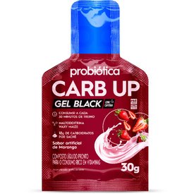 GEL ENERGÉTICO DE CARBOIDRATO PROBIOTICA CARB-UP MORANGO 30G