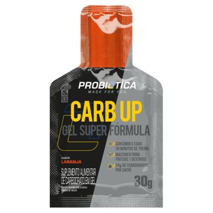 GEL ENERGÉTICO CARB-UP PROBIOTICA LARANJA 30G