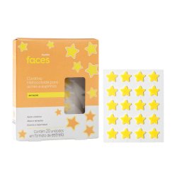 Curativo Secativo Hidrocoloide Para Acne De Estrelas Panvel Faces Antiacne 20 Unidades
