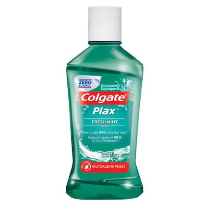 ENXAGUATÓRIO BUCAL PLAX FRESH MINT 60ML