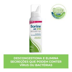 Sorine Xtm Jet  Descongestionante Nasal 0,9% 100ml
