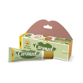 HIDRATANTE LABIAL CARMED ÁGUA DE COCO FPS 30 10G
