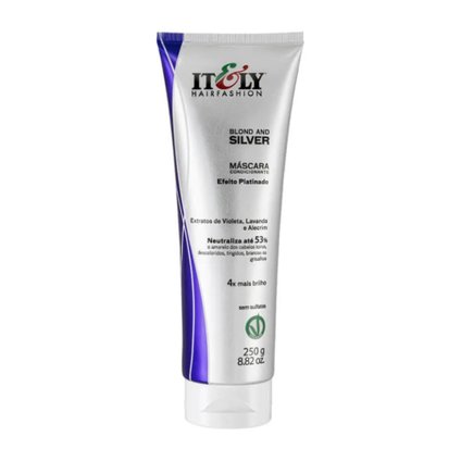 MÁSCARA CAPILAR ITELY BLOND AND SILVER 250G